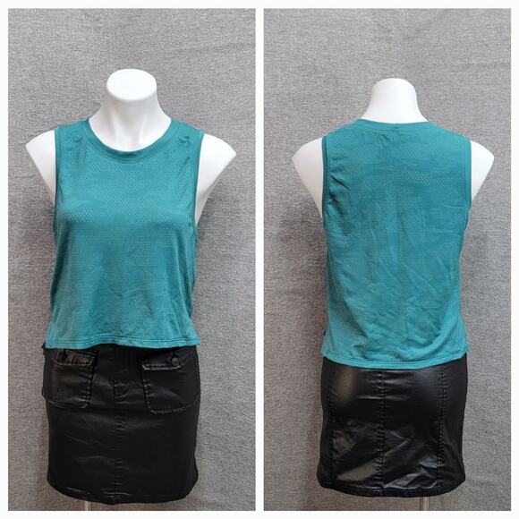 LULULEMON TRAIN TO BE TANK, TEAL SIZE 8-10 - Picture 1 of 6